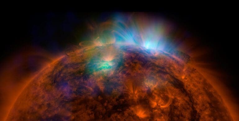 The sun